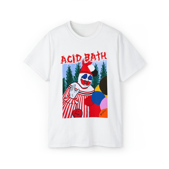トップス 00s acid bath t-shirt ACID BATH - When The Kite String Pops - BLUE T-Shirt
