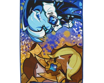 Pure Vanilla and Shadow Milk Dance Blanket
