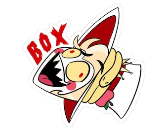 Lucifer Morningstar BOX sticker