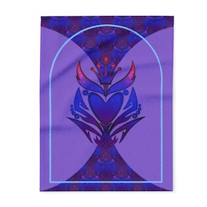 Stolas Crest - Arktis Fleecedecke