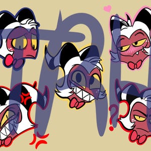 Moxxie Emote Pack
