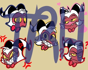 Moxxie Emote Pack