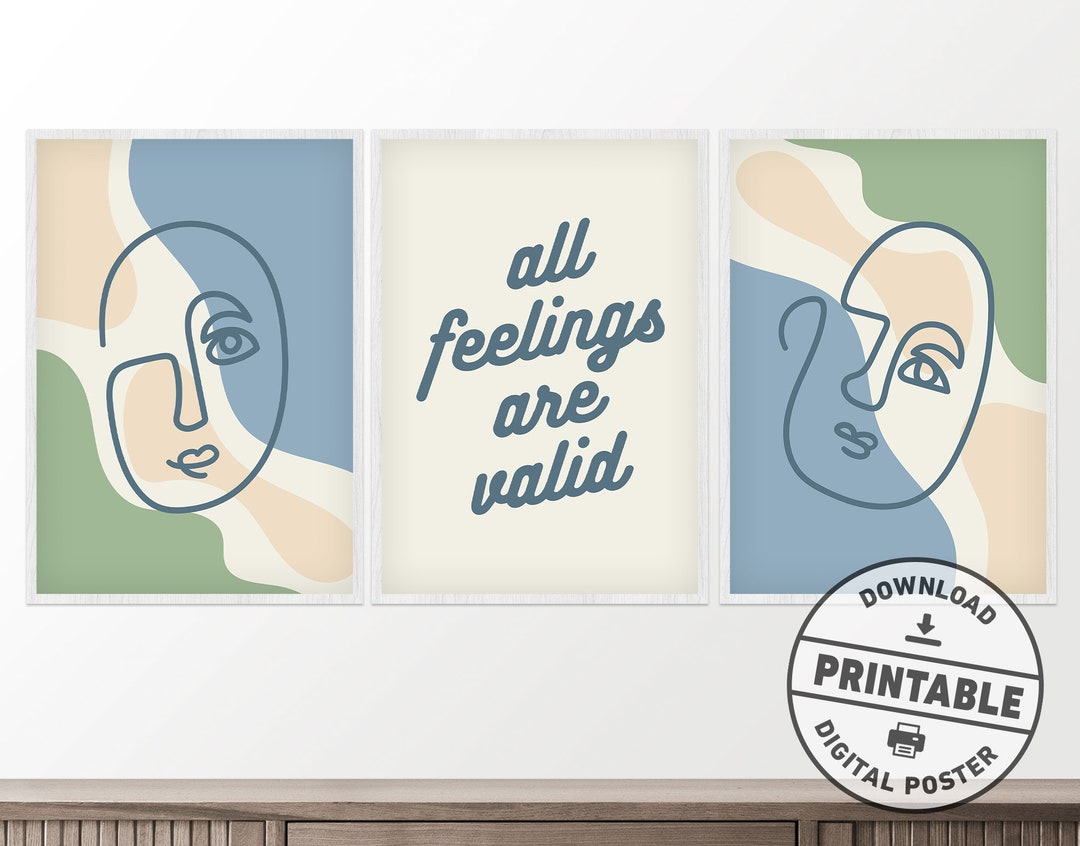 Therapy Office Decor, Printable Poster, Mental Health, Therapy, Counseling, Wall Art, Office ...