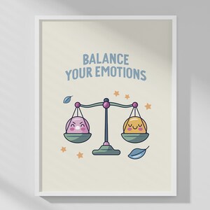 Therapy Office Decor, Set of 3, Mental Health, Printable Poster, Healing, Emotions, CBT Prints ...