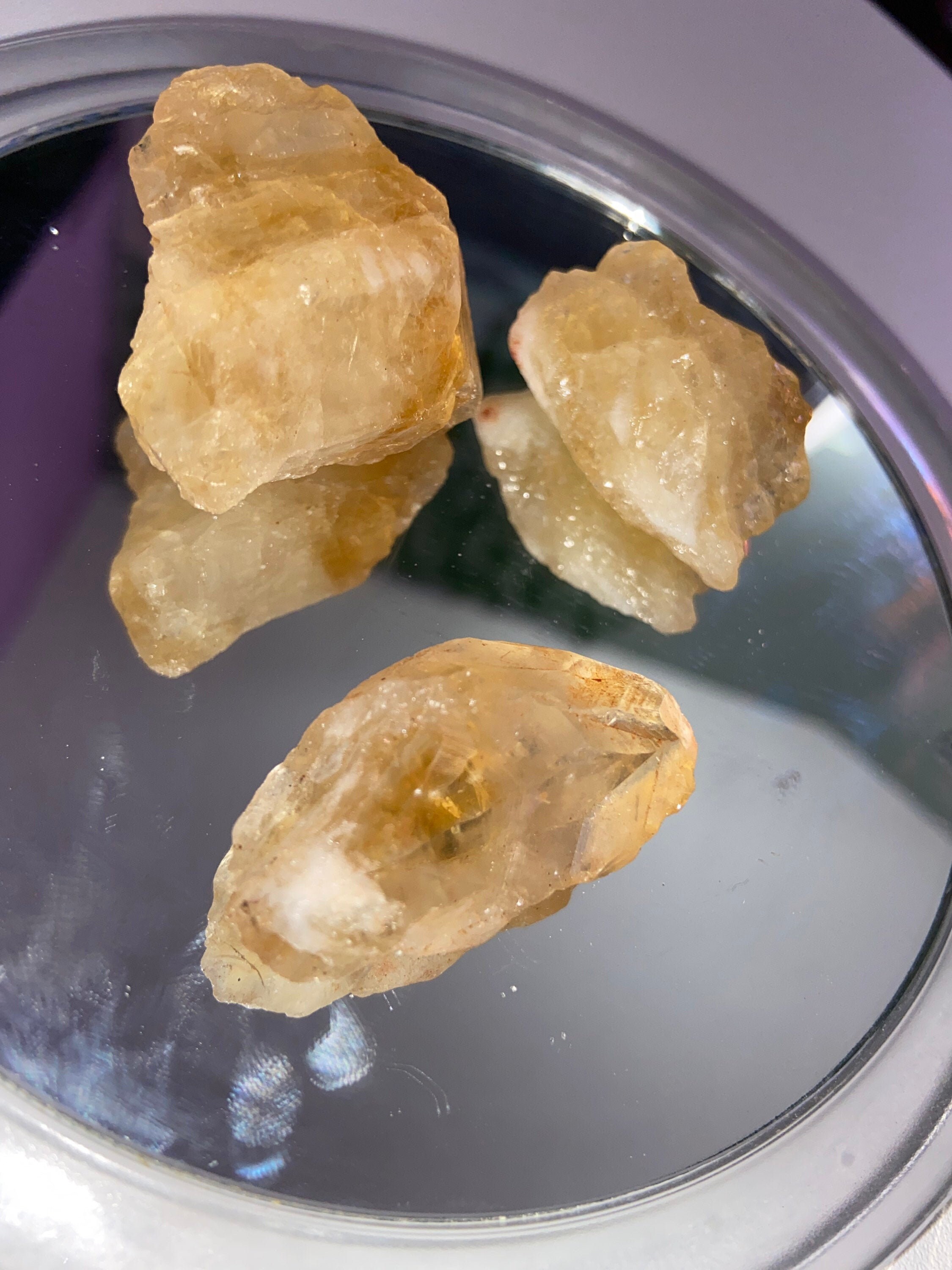 M Raw Citrine HeatTreated Amethyst Etsy