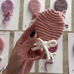 Segnaposto battesimo bomboniera Macramè palloncino boho baby Macramè