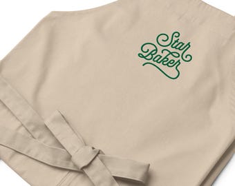 Star Baker schort, gepersonaliseerd bakcadeau voor haar of hem, grappige keukenschort, Home Baker Present, British Baking Show, keukenaccessoire