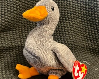 TY Beanie Baby "Honks" the goose. New, never played with. Stored in a smoke free home. All tags in place. Vintage dated 1999