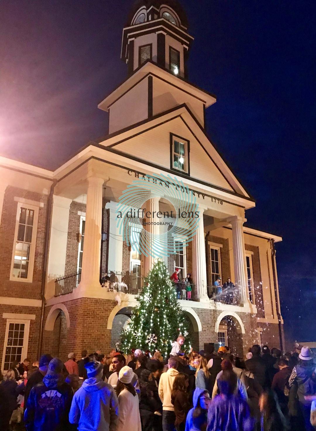 Chatham County Photography Pittsboro Christmas Tree Lighting Etsy