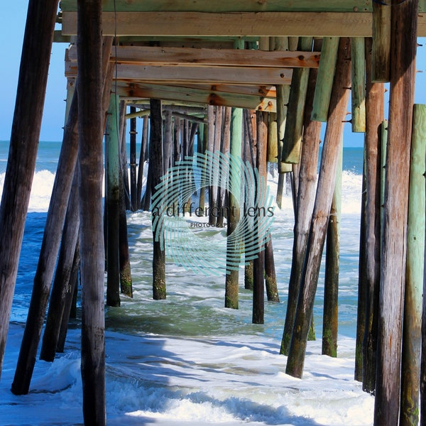 Outer Banks Photography, under the Avon pier