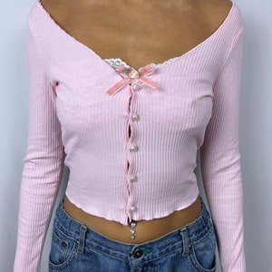 Brandy melville pink sweater on sale