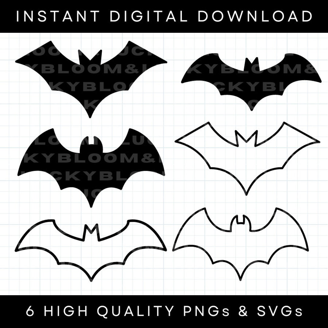 Bats SVG Halloween SVG Halloween Decor Svg Halloween Bat Svg, Halloween ...