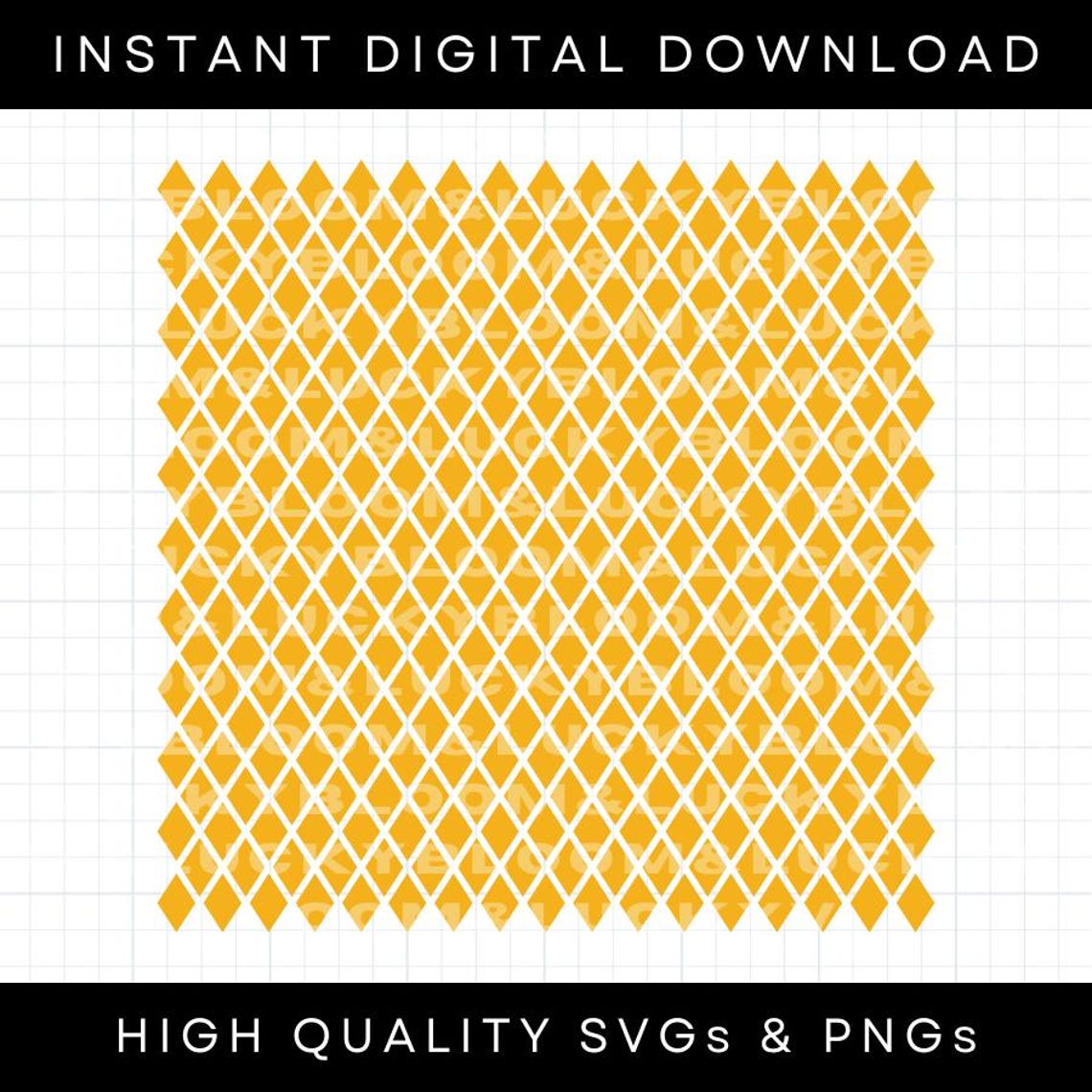 Diamond Pattern SVG Bundle Orange Checkered Diamond Pattern Png SVG Cut ...