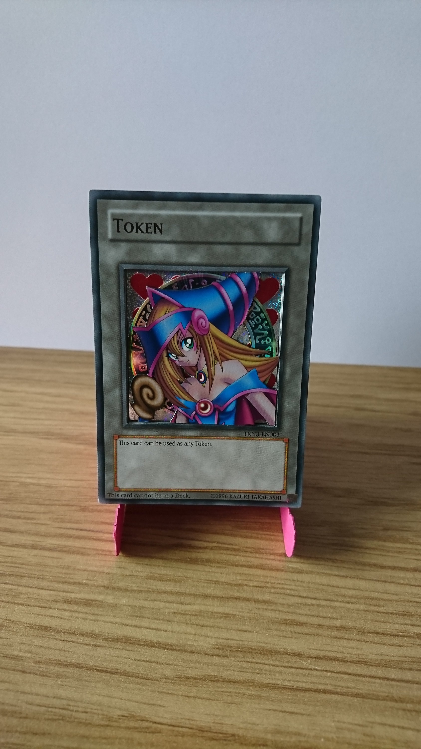 Yugioh Dark Magician Girl Custom Holo Token Card | Etsy