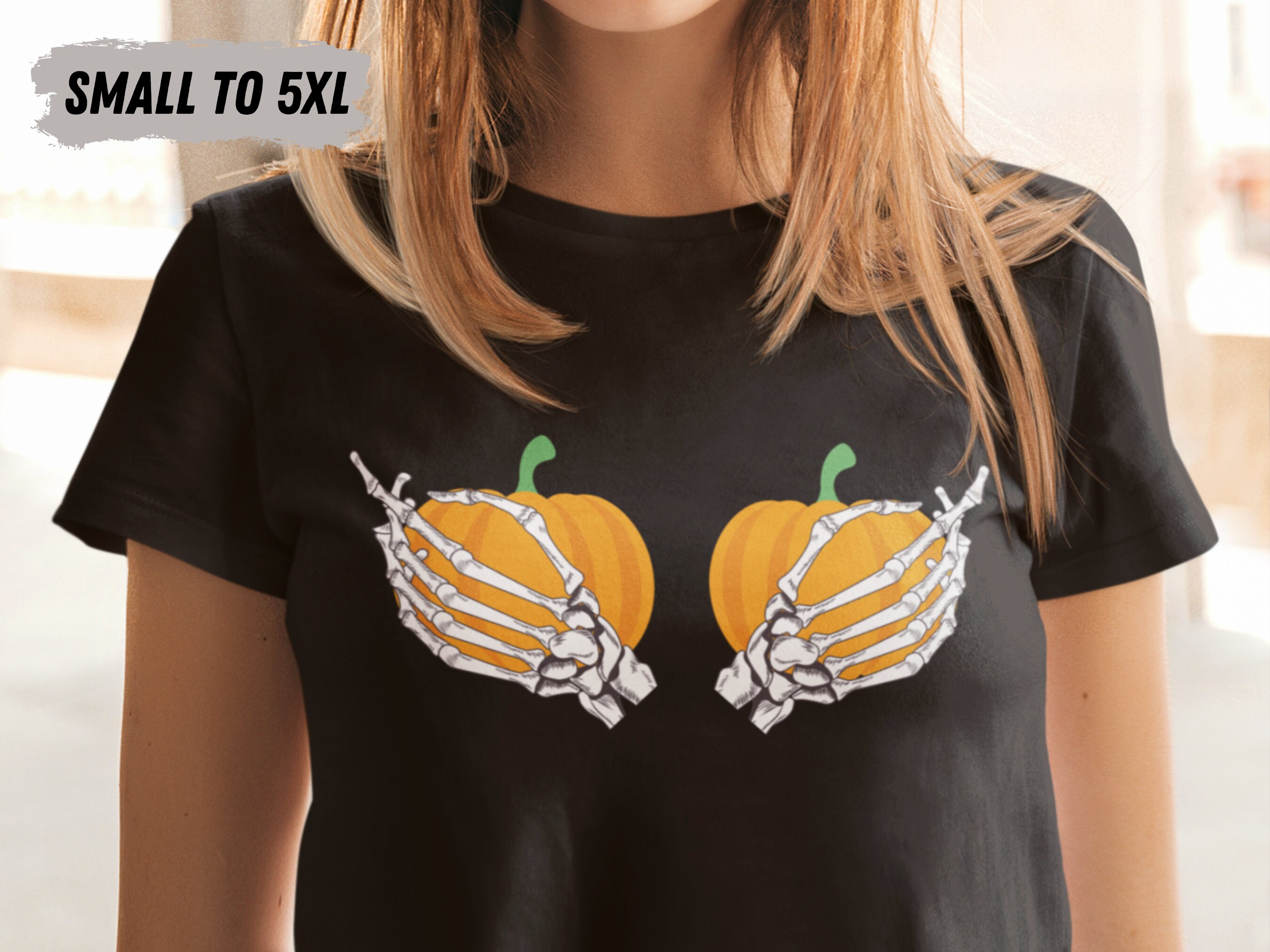 halloween boob shirt