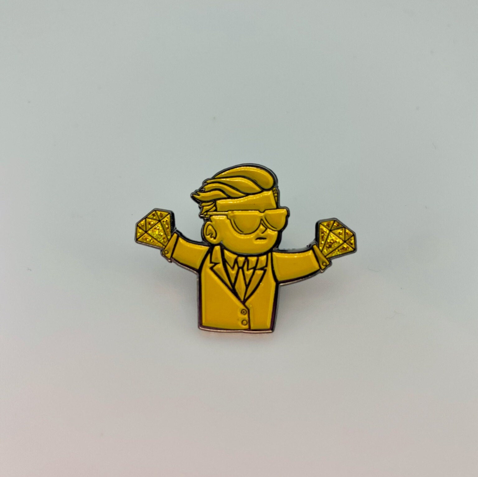 Diamond Hands Enamel Pin Reddit Meme Etsy Norway