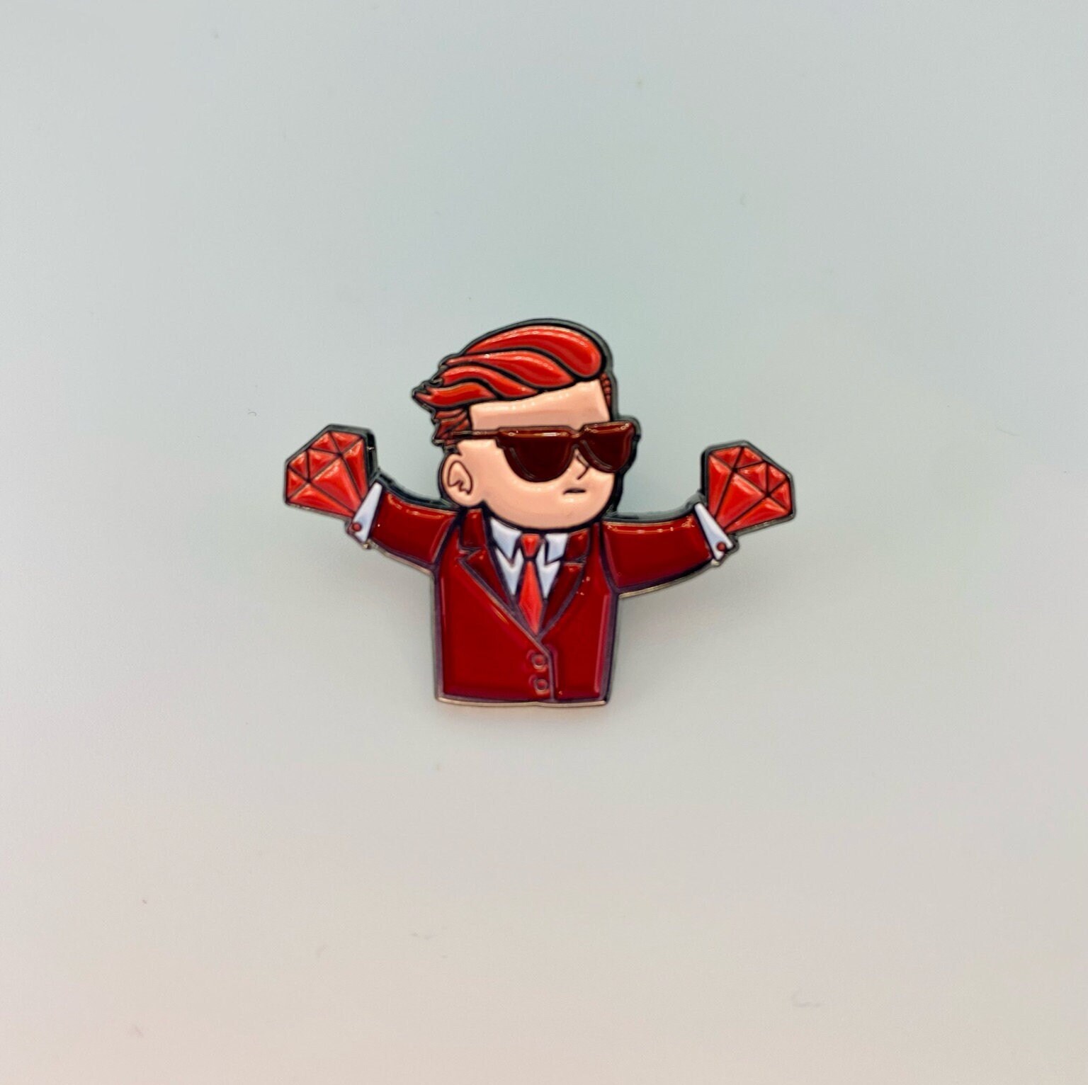 Diamond Hands Enamel Pin Reddit Meme Etsy Norway