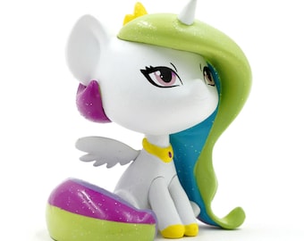 Princess Celestia My Little Pony Brony MLP Chibi Series 2 Vinyl Welovefine Toy