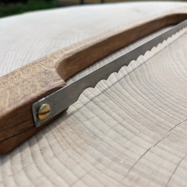 Oak bread knives (violin bow)