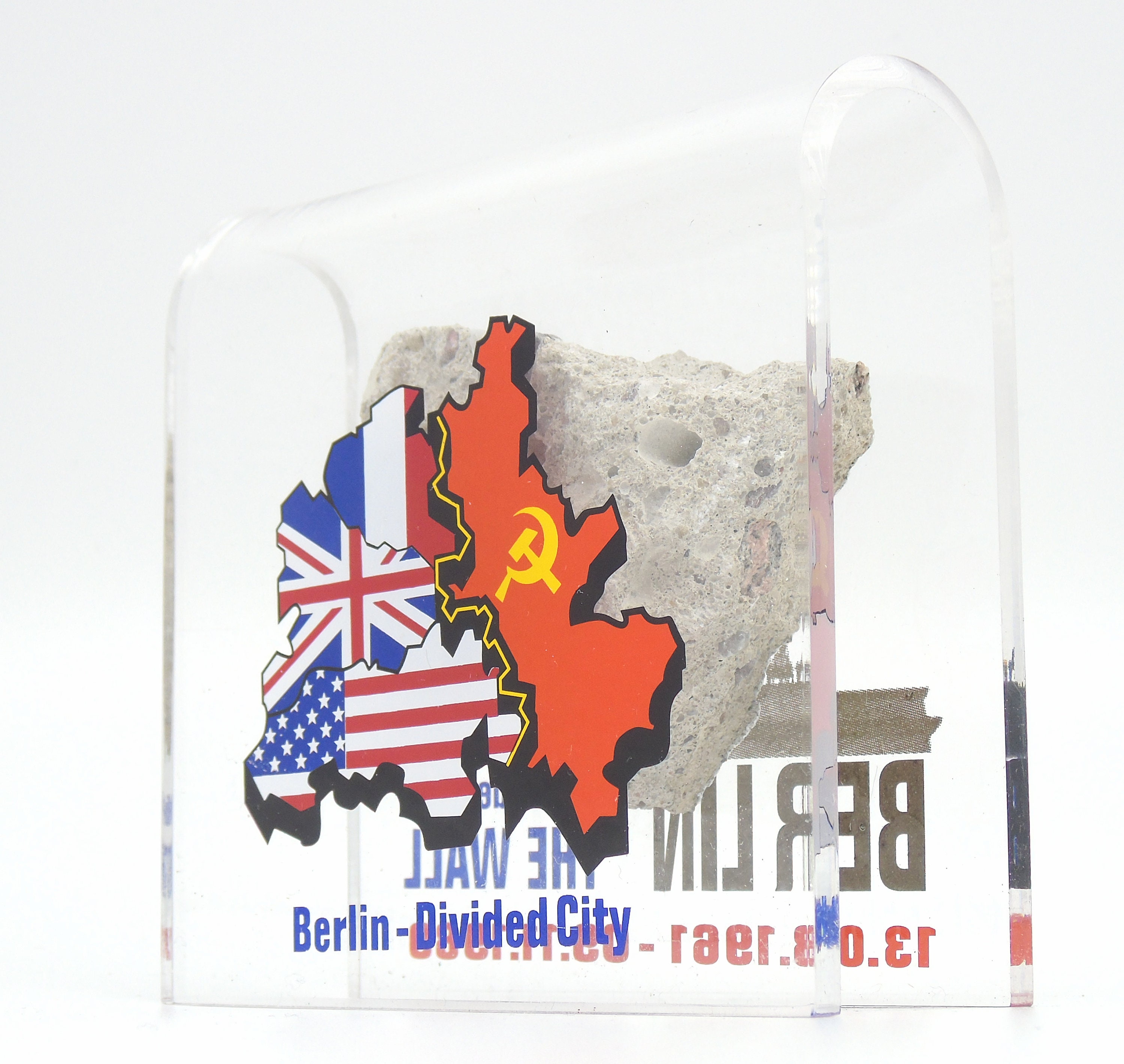 Original Piece of the Berlin Wall Authentic Souvenir From Etsy