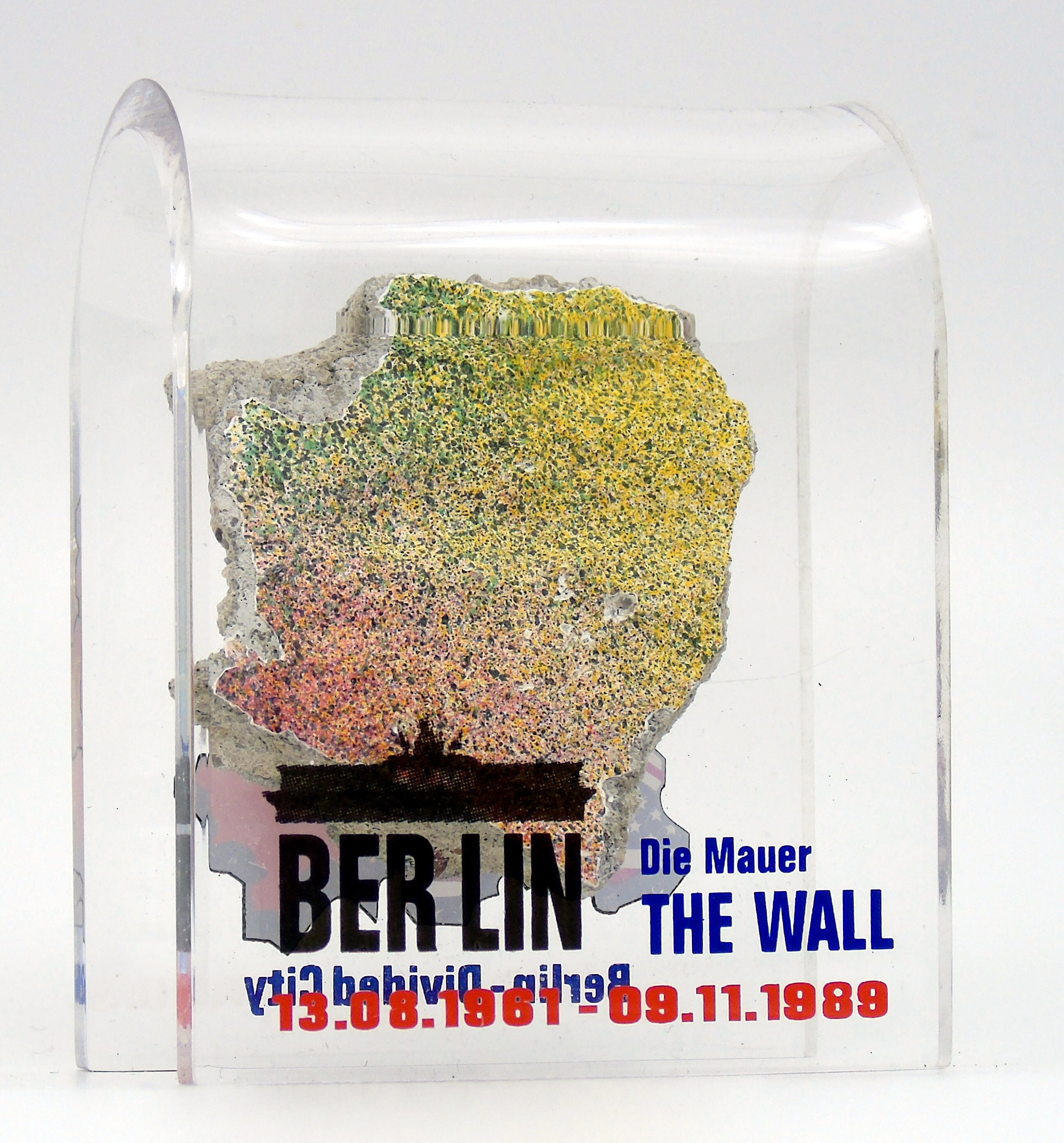 Original Piece Of The Real Berlin Wall In Acrylic Display With Etsy