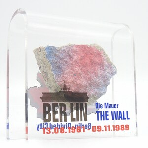 Original Piece Of The Berlin Wall - Authentic Historical Souvenir Mounted In Display Box, Germany Memorabilia - View #8