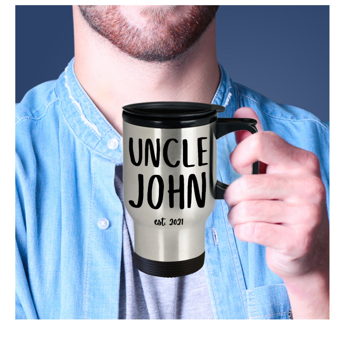 Funny Personalized Gift for Uncle Custom Name Uncle to Be Etsy