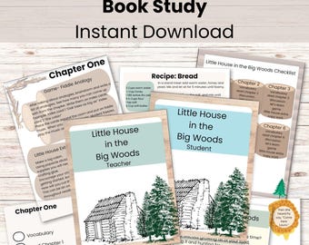 Little House in the Big Woods / Book Unit / Literature Study