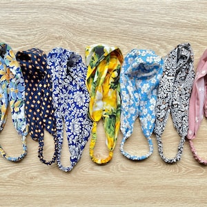 Bandana Headbands Wide Soft Rayon Elastic Hair Band