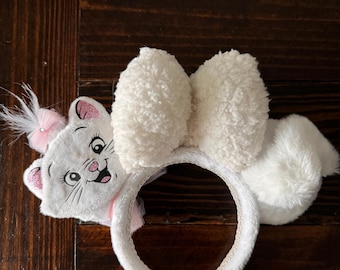 Marie aristocrats White cat ears