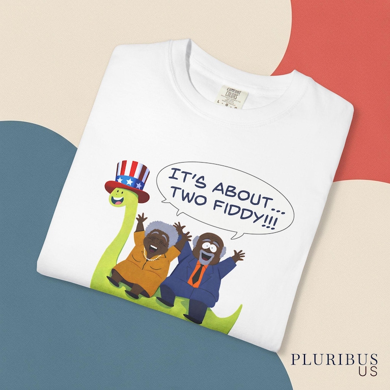 Two Fiddy USA 250th Anniversary Shirt, Funny Semiquincentennial Meme, Tree Fiddy ...