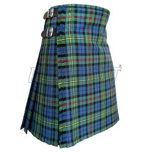 Smith Ancient Tartan Kilt for Men - 8 Yard Custom Scottish Highland Wear, Traditional Weddings