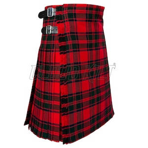 Kilt tartan moderno MacIntosh Clan / Kilt tradizionale scozzese personalizzato e fatto a mano da 8 iarde per uomo / Perfetto per feste delle Highlands e matrimoni