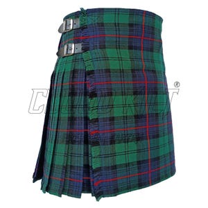 Armstrong Tartan Kilt: Scottish Highland Dress, 16oz Acrylic, 8 Yard