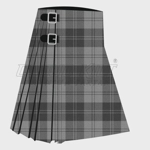 Handgefertigter Clan Erskine Tartan Kilt: Traditionelles schottisches Highland-Kleid