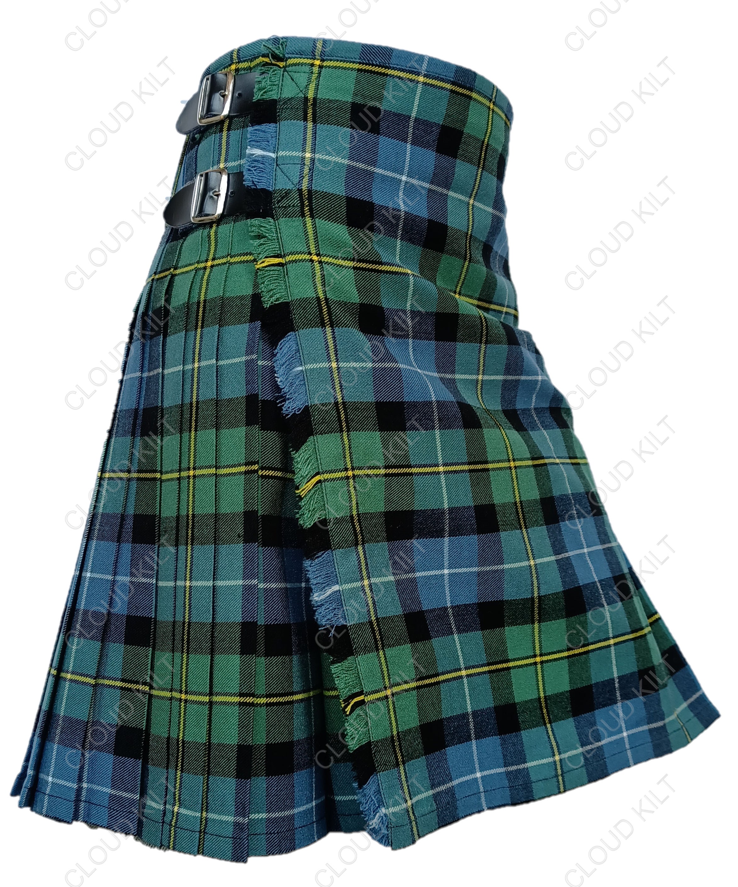 MacNeil of Barra Modern Tartan Crest Men's Short - Cross Style