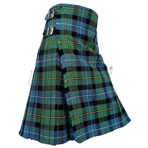MacNeil Barra Ancient Tartan Kilt: 8 Yard  Scottish Highland Dress