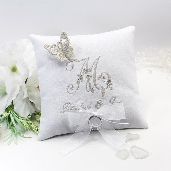 Lace Wedding Pillow Etsy