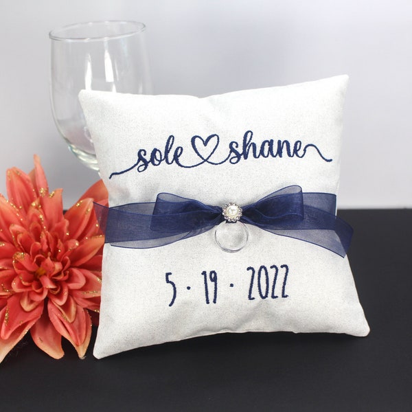 Unique Ring Pillow Etsy