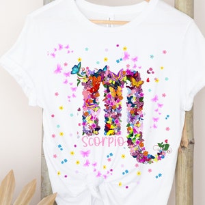 Scorpio T-Shirt, Scorpio Sign Gift, Birthday Gift for Scorpio, Zodiac Gift, Astrology Gift, Scorpio Gift, Scorpio Shirts, Scorpio tshirts