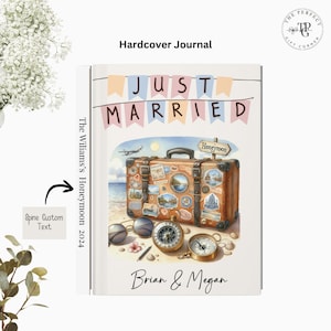 Honeymoon Gift Honeymoon Journal Honeymoon Travel Journal Honeymoon Essentials Personalized Travel Gift for Traveler Honeymoon Keepsake