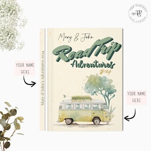 Road Trip Travel Journal Camping Journal Road Trip Notebook Retirement Gift Couple Gift Adventure Book Traveler Journal Travel Keepsake