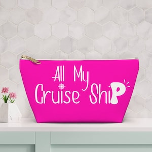 Cruise Accessory Pouch Cruise Gift Bag Cruise Essentials Zipper Cruise Bag Cruise Accessories Travel Accessory Bag Cruise Travel Organizer