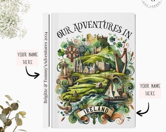 Ireland Travel Journal Travel Gift Ireland Gift Traveler Journal Ireland Adventure Book Ireland Travel Keepsake Ireland Notebook Ireland