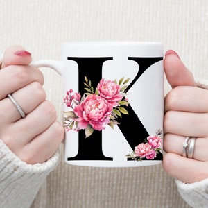 Mothers Day Gift Daughter to Mom Gift for Grandma Custom Gift for Grandma Floral gift for flower lover Gift customizable Mug Gardening Gift