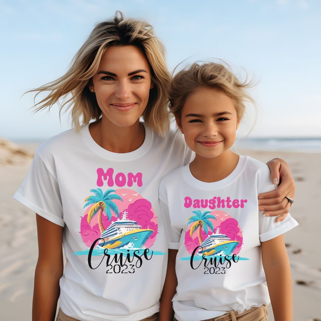 Mother Daughter Cruise Shirt Personalized Cruise 2023 Shirts - Etsy