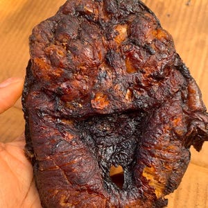 Extra large Nigerian Mangala tasty spiced and smoked dried fish jumbo size  - 4pcs
