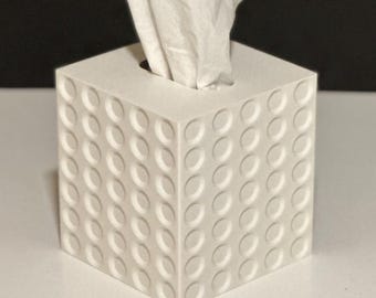 3D Printed Lattice Tissue Box Cover: Minimalist Home Decor