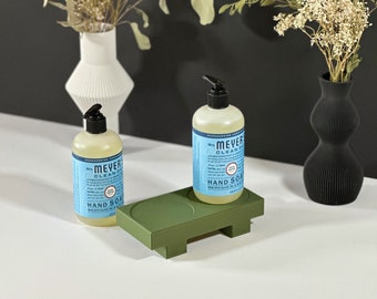 Minimalist 3D Printed Soap Pedestal: Bathroom Vanity Decor