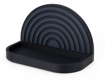 3D Printed Floating Shelf – Modern Arch Wall Shelf for Entryway, Bathroom, or Bedroom Decor